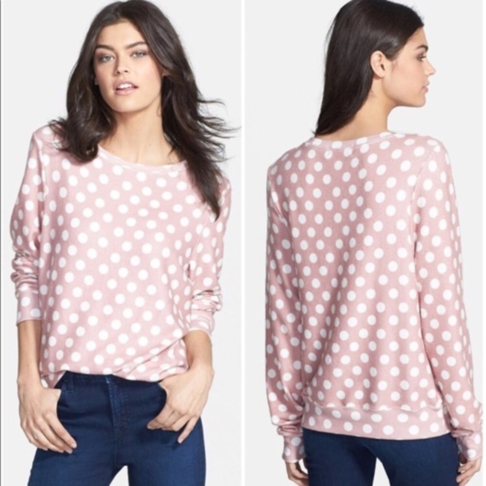 WILDFOX 💋 Mauve Pink Polka Dot BBJ